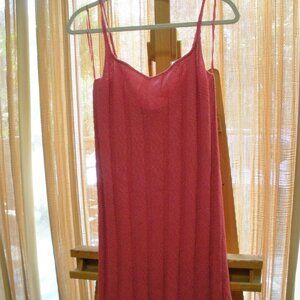 Limited Time : ON SALE! Free People Hot Pink Beachy Knit dress SZ:XL